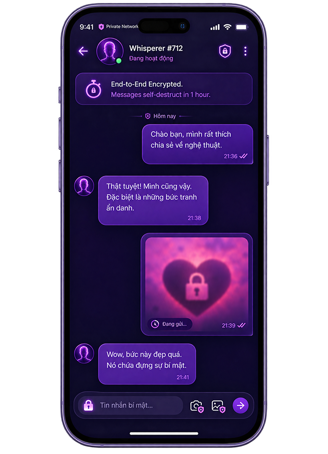 Freetrip Secret Chat - Riêng tư trong từng cuộc trò chuyện